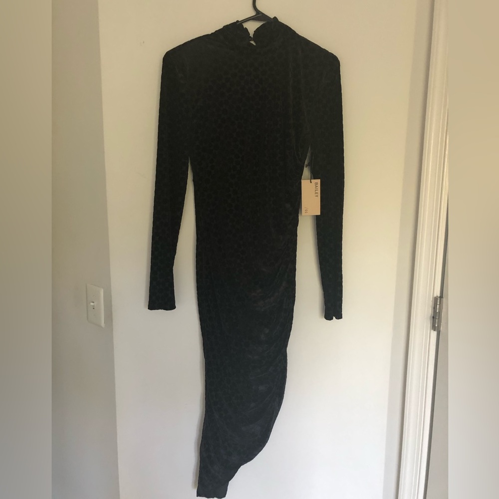 Bailey 44 Brand New with Tags! Absolutely gorgeous, midi, ruched turtleneck!
